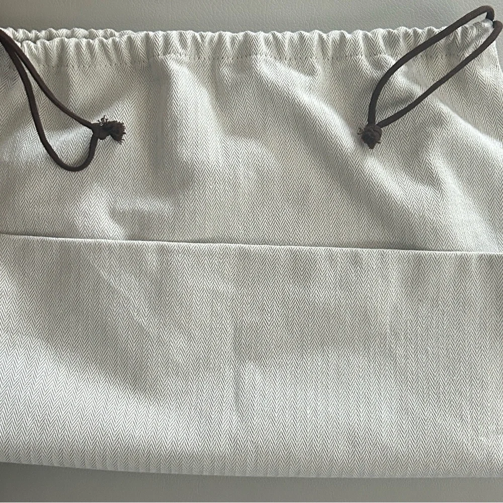 Hermes Large Dustbag with Drawstring Closure
